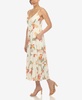 Women's V-neck Floral Print Maxi Dress