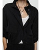 Women's Buckle And Pockets Detail Jacket