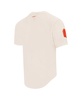 Men's Joe Burrow Cream Cincinnati Bengals Name Number Triple Tonal Button-Up Baseball Jersey