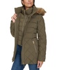 Women's Bibbed Faux-Fur-Trim Hooded Puffer Coat, Created for Macy's