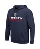 Men's Navy Liberty Flames Lantern Pullover Hoodie