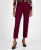 Women's Mid-Rise Straight-Leg Pants, Created for Macy's