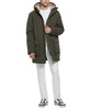 Men's Lawrence Sherpa Lined Three Quarter Parka Coat