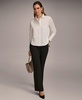 Donna Karan Women's Button Front Collared Shirt