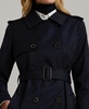 Women's Belted Water-Resistant Trench Coat