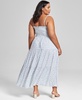 Plus Size Smocked Maxi Dress, Created for Macy's 