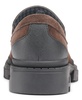 Karl Lagerfeld Men's Lug Sole Suede Penny Loafer