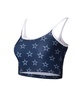 Women's Navy Dallas Cowboys Gauge Lounge Bralette