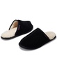 Men's Microsuede Memory Foam Scuff Slippers Comfort Slip On Shoes