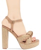 Women's Orlie Raffia Platform Sandal