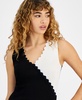 Women's Sleeveless Color Block Knit Top, Created for Macy's