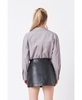 Women's Oversize Button Collared Shirt