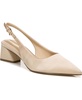 Women's Racer Pointed Toe Block Heel Slingback Pumps