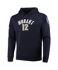 Men's Ja Morant Navy Memphis Grizzlies Player Pullover Hoodie