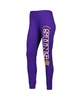 Women's Heather Purple Phoenix Suns Team Hoodie and Pants Sleep Set