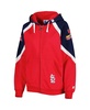 Women's Red, Navy St. Louis Cardinals Hail Mary Full-Zip Hoodie