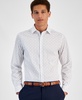 Men's Slim-Fit Printed Dress Shirt, Created for Macy's