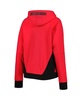 Women's Red Carolina Hurricanes Wishbone Half-Zip Hoodie