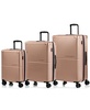 3-Piece Earth Hardside Luggage Set with USB