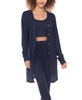 Women's Off Duty Rib Knit Lounge Cardigan