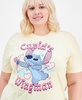 Trendy Plus Size Stitch Cupid T-Shirt