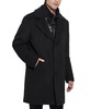 Men's Wool Blend Coat with Removable Quilted Bib