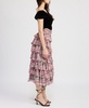 Women's Lyra Tiered Midi Skirt