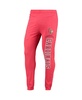 Men's Heathered Red and Heathered Charcoal Louisville Cardinals Meter Long Sleeve Hoodie T-shirt and Jogger Pants Set