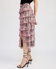 Women's Lyra Tiered Midi Skirt