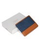 Men's Denim Collection Leather Bi-Fold Wallet