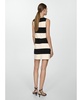 Women's Short-Striped Knitted Dress