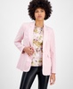 Women's Bi-Stretch One-Button Blazer, Exclusively at Macy's