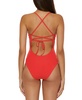 Women's Fiesta Plunge-Neck One-Piece Swimsuit