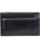 Women's Croco2 RFID Secure Trifold Wallet