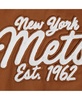 Men's Brown New York Mets Paint The City Twill Full-Zip Jacket