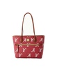 Women's Alabama Crimson Tide Sporty Monogram Large Zip Tote Bag