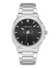 Men's Modern Classic Silver Stainless Steel Watch 41MM