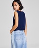 Women's V-Neck Sleeveless Sweater Vest, Exclusively at Macy's 