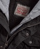 Men’s Sherpa Lined Two Pocket Hooded Trucker Jacket