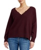 Women's V-Neck Long-Sleeve Sweater