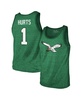 Men's Threads Jalen Hurts Kelly Green Philadelphia Eagles Tri-Blend Player Name Number Tank Top