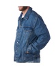 Derek Mens Classic Denim Jacket Casual Button Up Jean Trucker Coat