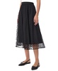 Women's Shirred-Waist Pull-On Midi Dress