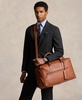 Men's Pebbled Leather Duffel Bag