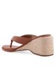 Women's Nero Wedge Flip Flop Sandals