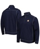 Men's Blue Houston Astros Tobago Bay Tri-Blend Quarter-Zip Sweatshirt