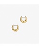 Twisted Hoop Earrings - Paris Mini