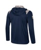 Men's Navy Georgetown Hoyas OHT Military Appreciation Quarter-Zip Hoodie Jacket