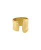 14K Gold Plated Tall Open Band Ring