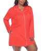 Plus Size Long Sleeve Nightgown